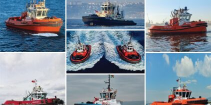 Sanmar Shipyard delivered 8 tugboats in December
