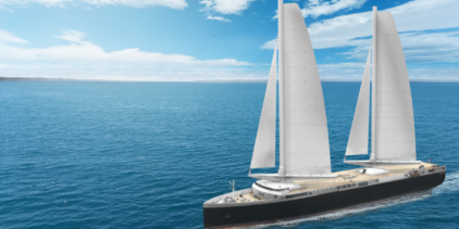 Chantiers de l’Atlantique will equip the first sailing cargo ship with its SolidSail rig