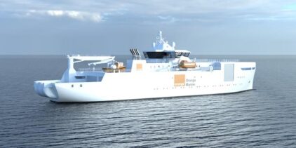 Orange Marine has begun building the new cable ship “Sophie Germain”