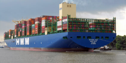 HD Hyundai Competing with Chinese Shipbuilder for Container Ship Order