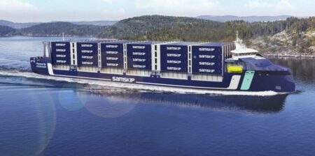 Samskip launches its zero emission short sea container vessels